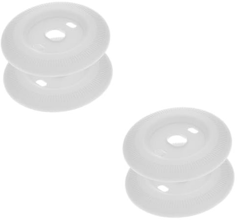 NUOBESTY 2sets Thermostat Trim Cover Kit Stylish Wall Plates for Nest Thermostat Easy Installation Sleek Design Decor 2pcs*2