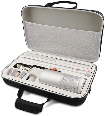 Growalleter Étui pour le projecteur portable XGI-MI MoGo 4 2025, nouveau étui de protection de voyage / sac de transport compatible avec accessoires MoGo 4, pour 4 filtres de coucher de soleil