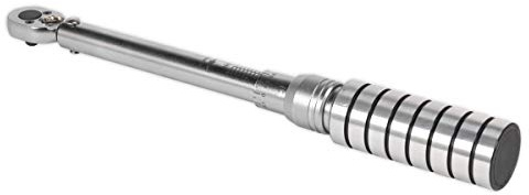 Sealey STW701 1/4-Inch Square Drive Torque Wrench Micrometer Style, Silver, 4 - 20 N m