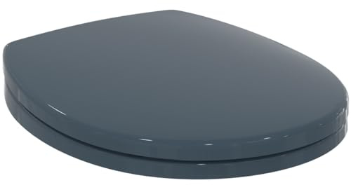 Ideal Standard Contour 21+ WC-Sitz mit schlanker Form – Anthrazit | WC-Sitz aus langlebigen Material hergestellt, S4065RN