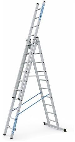 ZARGES LM-Mehrzweckleiter 3 x 10 Sprossen Z500