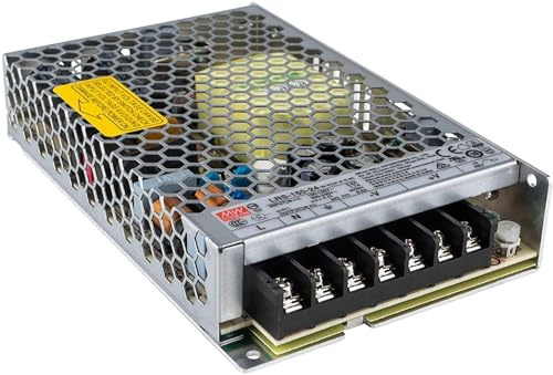 KingLed - MeanWell Alimentation LRS-150-24 Puissance max 156 W DC 24 V IP20 Transformateur Mean Well pour Led - COD. 1987