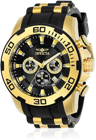 Invicta Men's 22340 Pro Diver Analog Display Quartz Black Watch