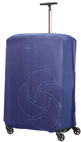 Samsonite Global Travel Accessoires Poldable Suitcase, XL, Bleu (Midnight Blue)