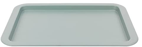 Progress BW11355TEU7 Bandeja Antiadherente Para Hornear De La Colección Go Bake, 38 cm, Ligero, Fácil De Limpiar, Apto Para Horno, Sin PFOA, Hornear Galletas Y Aperitivos, Acabado Brillante, Verde