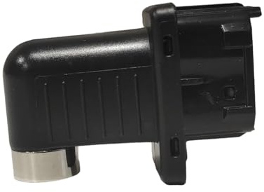 Black Hot Water Spout Nozzle Compatible With DeLonghi Cappuccino Coffee Machine