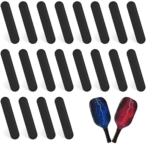 Qianyu 20 nastri adesivi per pickleball, nastro super adesivo per racchette da pickleball, ad alte prestazioni, per aumentare la potenza di oscillazione, mazze da golf, tennis, squash