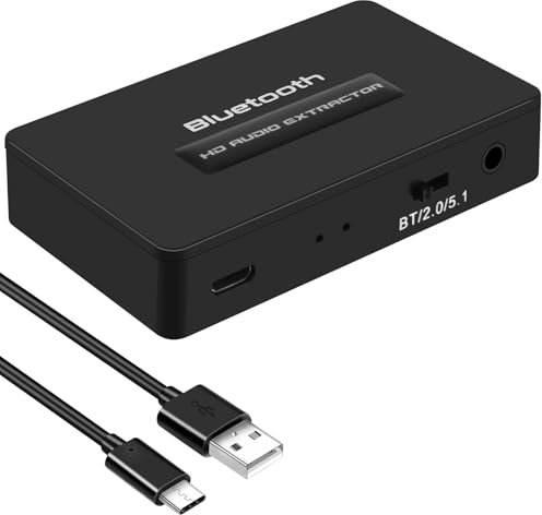 HOTUT Convertitore Estrattore Audio Extractor 4K@30Hz da HDMI to HDMI+Optical SPDIF con 3.5mm Stereo Audio Digitale Audio Estrattore Convertitore supporto Blu-ray DVD box HD TV