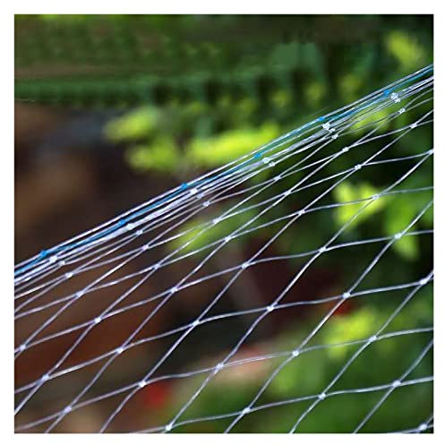 ZAVEIL Farmland Vogelschutznetz, dehnbar, verheddert Sich Nicht, Pflanzenschutznetz für den Garten – Maschenweite 2,5 cm, zum Schutz von Gemüse/Obst/Blumen/Teichen (Size : 9x9m/29.5x29.5ft)