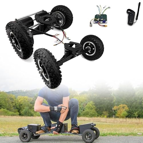 WEIMILOR N63 190KV Motor Elektro-Skateboard-Umbausatz: 2/4-Rad-Antrieb, 2x1650W Leistung, ferngesteuertes Offroad-System dual-wheeldrive