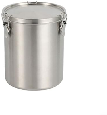 Lot de boîtes de conservation hermétiques en acier inoxydable pour grains de café, moulu, thé, sucre et farine, bocaux hermétiques (1 000 ml)