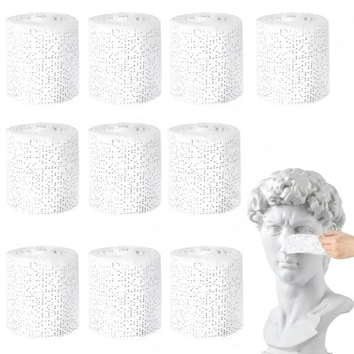 Set di 10 bende in gesso per bambini, 5 cm x 2,7 m, bende in gesso, per medicina o modellismo