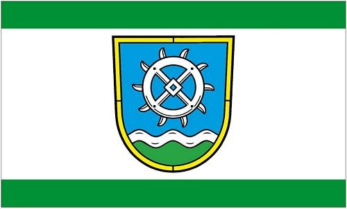 Fahne/Flagge Mühlenbecker Land 90 x 150 cm