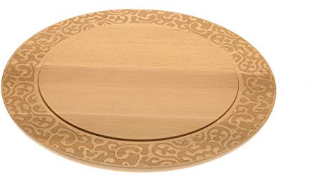 Alessi MW23 Dressed in Wood Piatto per Formaggi, Legno di Faggio
