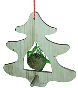 Elmato 10260 supporto per mangime, Mangime per uccelli, Albero di Natale per uccelli