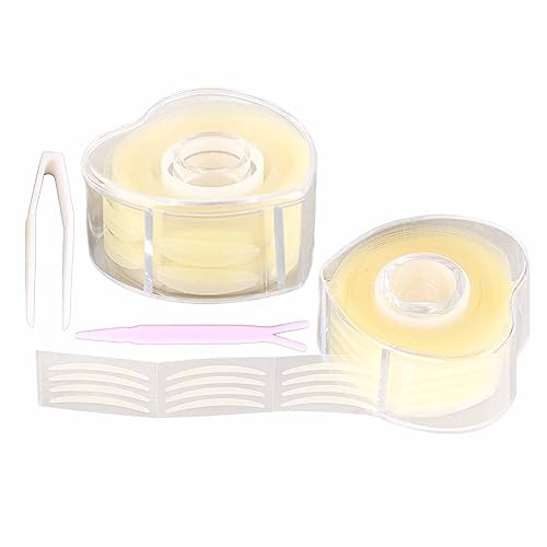 1200 Stück Double Eyelid Tape Invisible Selbstklebender Double Eyelid Strip Sticker Augen Make-up Tool Invisible Seamless Wasserdicht Sticky Lasting Eyelid Sticker