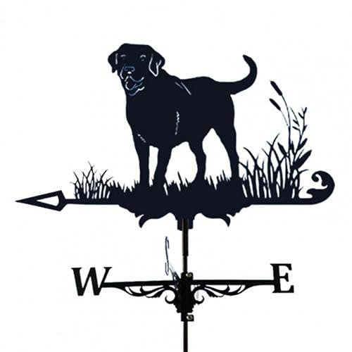QSCTYG Wetterhahn Wetterflügel Mount Architekturstil Edelstahl Durable Schiff Flugzeug Tier Muster Zarte Outdoor Garten Weathervane 247 (Color : 2)