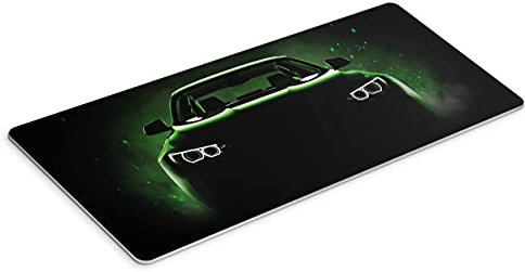 Tenvinilo | Alfombrilla Ratón Gaming Coche | Mousepad | Accesorios Ordenador | Videojuegos | Antideslizante | Impermeable | Lavable | Ecológica | 30x25cm | Fabricado en España