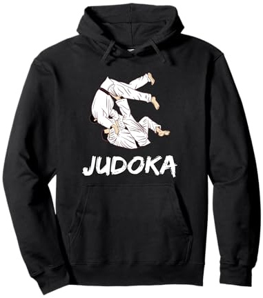 Judoka Judo Grappling Sweat à Capuche