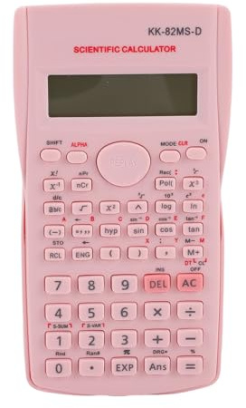 Calculadoras Científicas, Calculadora Rosa Multifuncional de 12 Dígitos para Estudiantes, Profesores, Profesionales de Negocios, útiles Escolares, Regalos (Rosa)
