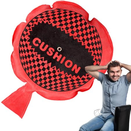 Cojín Whoopee, Almohadilla para pedos Esponja Cojín Whoopee, Cojín para inflar Whoopee, Sonidos de broma para inflar pedos Matador de ruidos, Bolsa para pedos de broma para el Día de los Inocentes