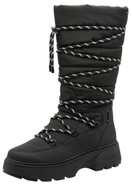 Tamaris dam WL Long Boot 1–26615-45 snöstövlar, svart, 39 EU, svart, 39 EU
