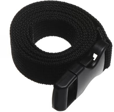 EDEDE Spanngurt, Zurrgurte Reise-päckgurt aus strapazierfähim Nylon, schwarz, mit Nockenschnalle, Reise-Kits, Outdoor-Camping-Werkzeug für Transport(0.5m)