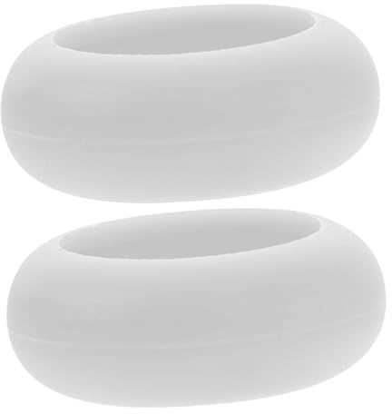 2pcs White Silicone Teapot Lid Knob Covers Anti-Scald Protection | Reusable, Easy-clean Fit for Teapot Lid Knob, Kitchen Use, Helps Reduce Burns