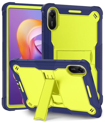Vakarey Cover per Xiaomi Redmi Pad 2 11 Pollici 2025,Per Redmi Pad 2 4G Custodia Bambini Antiurto,Blu+Verde