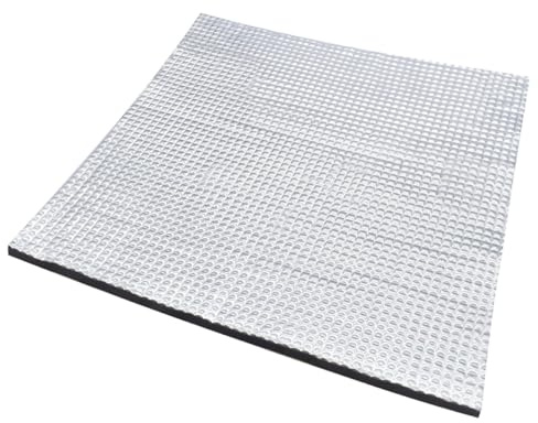 Homoyoyo Almohadilla Térmica Mini para Loros y Pequeños Animales 43x29 Cm Película Reflectante, Aislante Térmico para Invierno, Base Antideslizante Adecuado para Viaje y Uso Doméstico