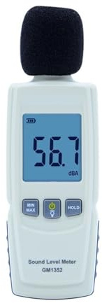 Misuratore di decibel, Fonometro digitale Tester di rumore DB Decibel Meter in decibel Rilevatore Microfono automatico