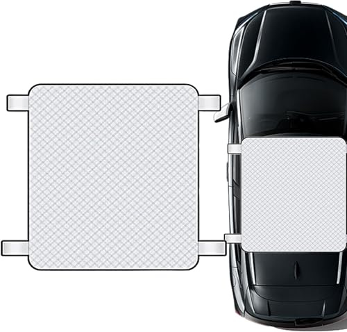 VAPORVERSE Parasol de Techo para Toyota C-HR Hybrid 2024 2025, Cubierta Panorámica Exterior con Aislamiento Térmico, Bloqueo UV, Patrón de Rombos, Techo del Coche, B