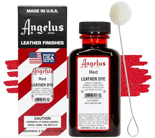 Angelus Leather Dye Red