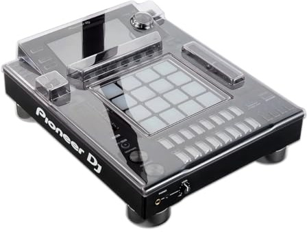 Decksaver Cover for Pioneer DJ DJS-1000 - Super-Durable Polycarbonate Protective lid in Smoked Clear Colour, Made in The UK - The DJs' Choice for Unbeatable Protection