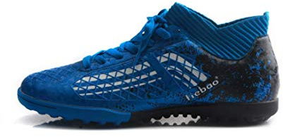 Chaussures de football, respirantes, unisexe pour enfants, Mod3 Bleu, 41 EU