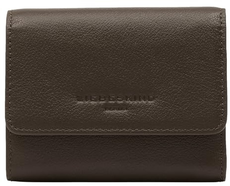 Liebeskind Berlin Basic Nova Geldbörse, Medium (9.5 cm x 11.6 cm x 2cm), golden Amber