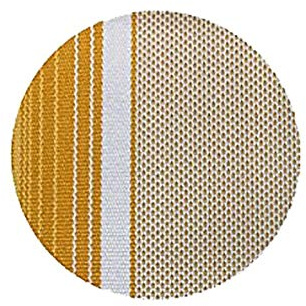 TENDA DA SOLE A CADUTA cm.300 x H.250 - giallo/bianco