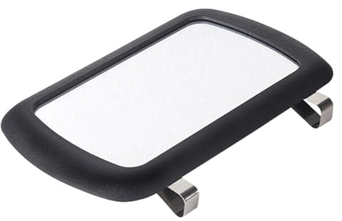 Specchio parasole per auto, specchietto retrovisore ad alta definizione, specchietto retrovisore con funzione cosmetica, accessorio leggero per auto, per viaggi su strada, viaggi d'affari, dimensioni