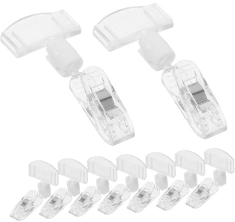 Parliky 36 Stk Pop-Werbeclip Abzeichen-Clip Schilderhalterclips für den Einzelhandel zettelhalter Schaufensterdekoration Warenpräsentation Namensschildclips für Abzeichen Abs Transparent