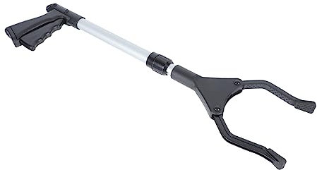 Hoement 1stk Einziehbarer Müllclip Müllgreifer Greifer Schwere Ausführung Greifer Mit Großer Reichweite Müllsammler Werkzeug Zur Müllabfuhr Ausmaß Müll Garbage Picker Abfallklammer Plastik
