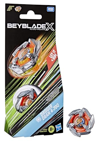 Beyblade X Dagger Dran 4-70Q Booster Pack Set with Takara Tomy Attack Type Top, Battling Tops Game Toys, Ages 8+