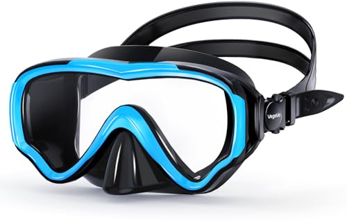 VegoVia Kids Swim Goggles with Nose Cover 6-14, Kids Pool Goggles for Swimming 8-14 4-7 Girls Boys Youth 8-12, Anti Fog No Leak UV Protection HD Clear Swim Glasses Underwater Diving Mask Wide View