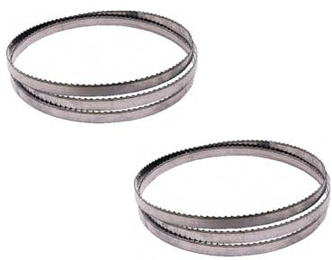 Set 2 Lama sega a nastro 1300x13X0,65 bimetal M42 T14 taglio metalli ferro alluminio acciai