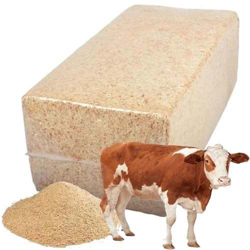STORM TRADING GROUP 20kg Compressed Non-Abrasive Sawdust Bales Wood Shavings Ideal For Animal Pet Bedding Hamster, Rabbit, Horses, Pony & Cows (2 Bags (40KG))