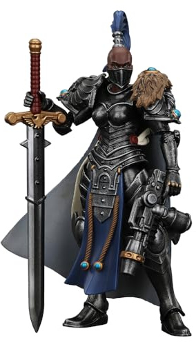 JOYTOY Warhammer The Horus Heresy Sisters of Silence Argent Lynx Vigilator Cadre Vigilator 5.1-10.6 cm 1/18 Action Figure with Exquisite Design Gifts for Fans & Collectors