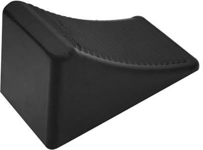 Hemobllo Cuneo Per Ruote in Gomma Triangolare Antiscivolo Per Auto, Camper e Camion, Stabilizzatore Compatto Per Roulotte e Rimorchi, Accessorio Per Campeggio e Viaggi in Pendenza