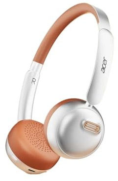 XYRTHSKO Compatible For 111 Bluetooth Headphones INS Retro Style Over Ear Wireless Earphone 5.4 HIFI Stereo Headset Gamer 70H Playtime(Brown)