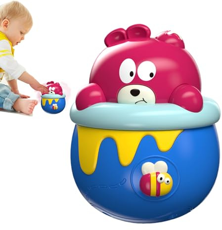 Wobble Toy, wobbler-leksak – bär sensorisk dockvickning med | pedagogiska spel roll-Up Learning Lugnande docka för flickor &