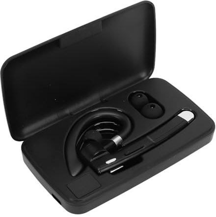 Auriculares Inalámbricos para Camionero con Micrófono con Cancelación de Ruido, Adaptador USB, Auricular Giratorio de 180°, Espera Prolongada para Profesionales de Negocios