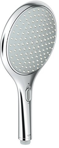 GROHE Rainshower Solo 150 - Handbrause (wassersparend, 2 Strahlarten, langlebige Oberfläche), chrom, 27272000